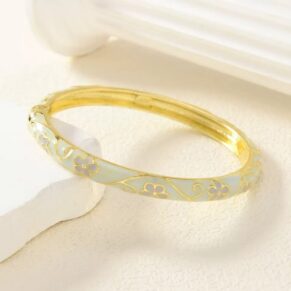 এনামেল ব্রেসলেট চুড়ি - ফ্রী সাইজ B08