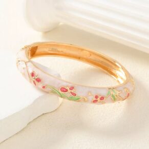 এনামেল ব্রেসলেট চুড়ি - ফ্রী সাইজ B09