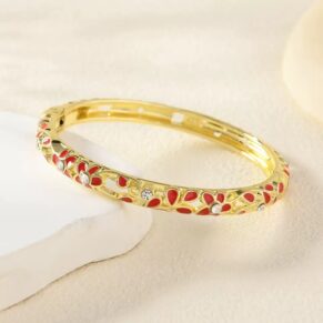 এনামেল ব্রেসলেট চুড়ি - ফ্রী সাইজ B11