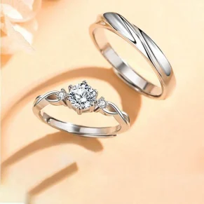 কাপল রিং – প্রপোজাল ফিঙ্গার রিং সেট CFR02